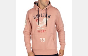 SWEAT RUGBY XV ROSE